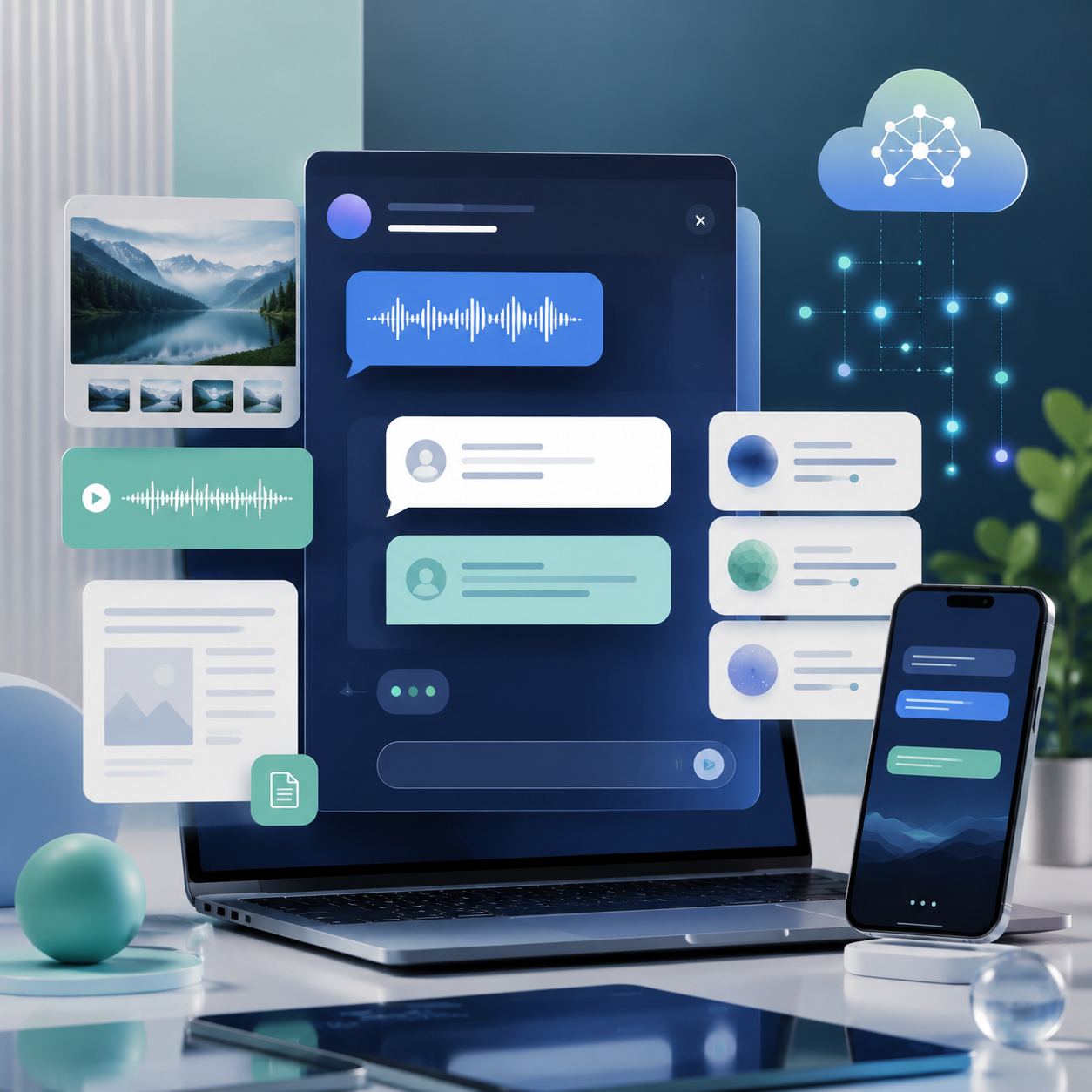 Gemini AI 对话指南：聊天、多模态输入和模型选择